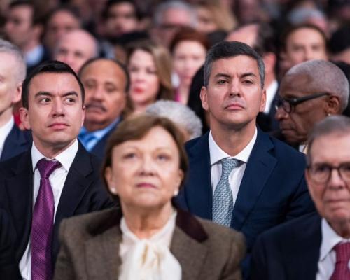 También manifestó el deseo de que la opositora venezolana "esté bien, que esté tranquila, que esté bien con su familia"