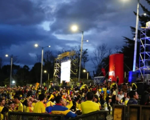 El Tunal y Fontanar del Río serán los puntos habilitados para ver gratis los partidos de la Selección Colombia durante la fase de grupos. 