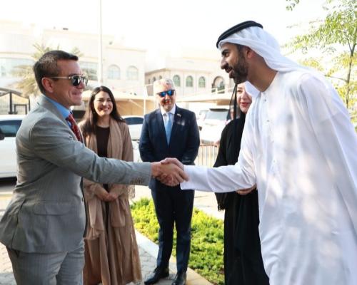 Daniel Noboa firmó el Tratado Internacional de Inversiones con Emiratos Árabes Unidos