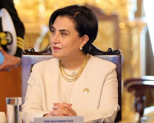 Gabriela Sommerfeld aseguró que Ecuador recibió una propuesta para reunirse este domingo 25 de enero 