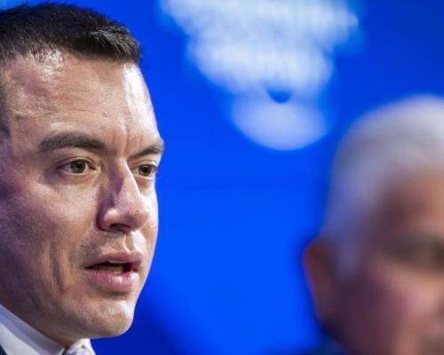 Noboa consideró que "la mayoría de ellos que están muy felices con este resultado (la caída de Maduro)"