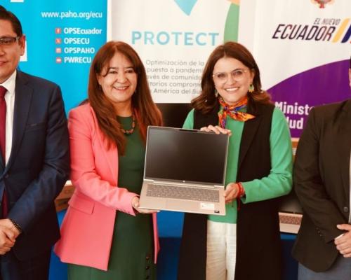 La donación, valorada en $ 187.425, beneficiará a 11 cantones priorizados y a cerca de 66.000 habitantes