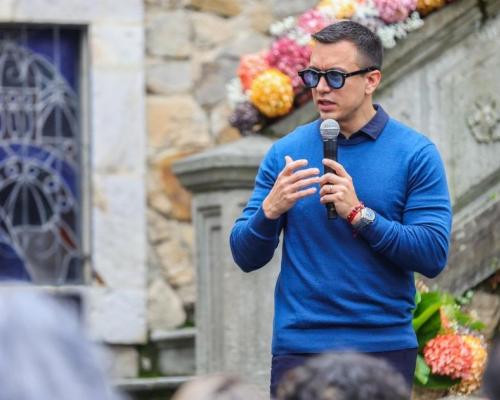 El viaje contempla la intervención de Noboa como expositor en la reunión anual del Foro Económico Mundial 