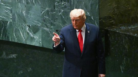 Trump se presentó ante la Asamblea General de la ONU 