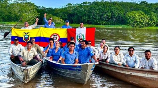 El encuentro se realizó en Puerto Leguízamo, Colombia