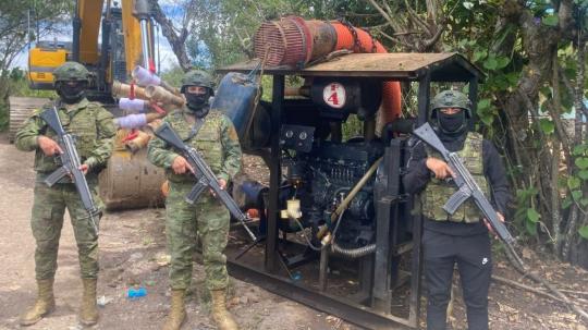 Se han destruido 429 bocaminas, 231 retroexcavadoras y 50 dragas
