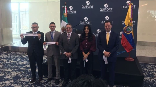 El reinicio de esta operación se concretó con vuelos de la aerolínea Aeroméxico, que retomó el trayecto con cuatro frecuencias semanales 