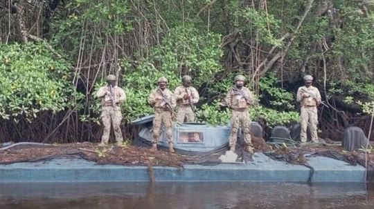 El sumergible estaba destinado al transporte de grandes cargamentos de cocaína hacia Norteamérica y Centroamérica