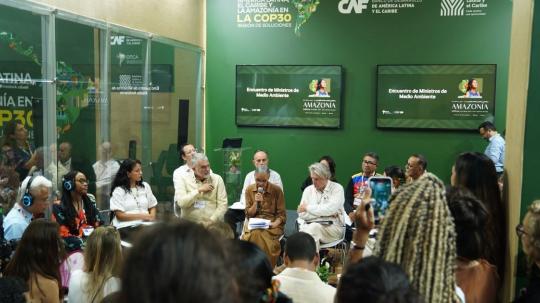 El proyecto contará con un apoyo financiero de unos 10 millones de dólares de parte del Fondo Amazonía