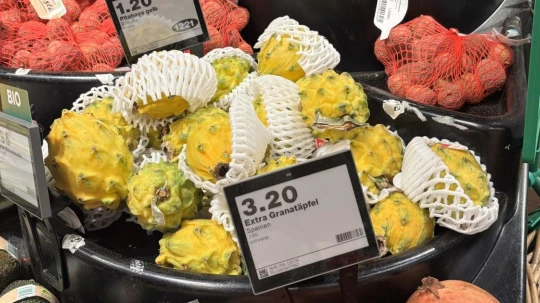 El país envió al exterior alrededor de 64.000 toneladas de pitahaya, lo que significa un aumento del 9,1 % frente a 2024