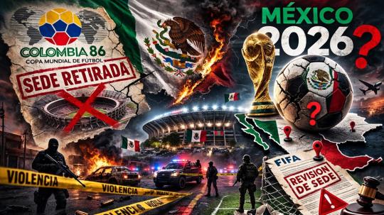 Hace cuatro décadas Colombia renunció a organizar el Mundial por incapacidad de cumplir requisitos; hoy México enfrenta dudas sobre su rol como sede del torneo 2026.