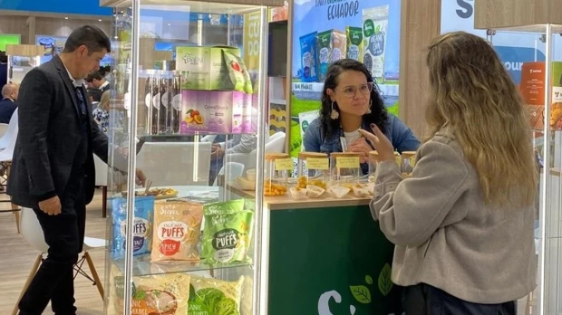 Alimentos ecuatorianos destacaron en la feria SIAL París 2024 