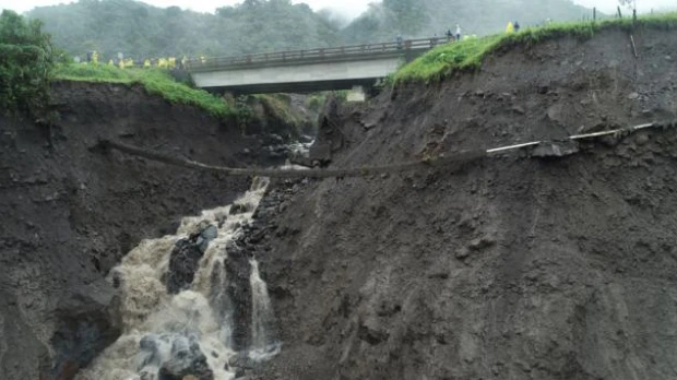Servicio de Riesgos decretó alerta roja en zona de influencia por erosión del río Coca