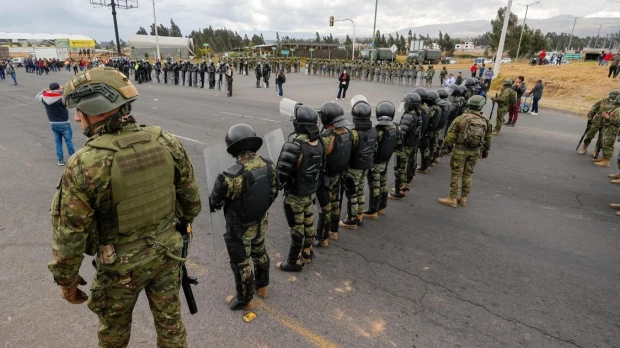 El Gobierno alertó de actos terroristas en medio de las protestas