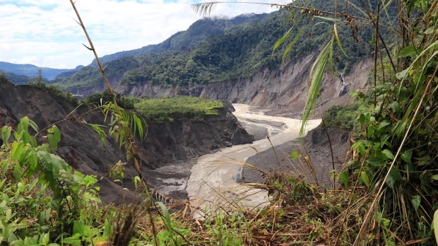 La erosión regresiva del río Coca avanzó 900 metros