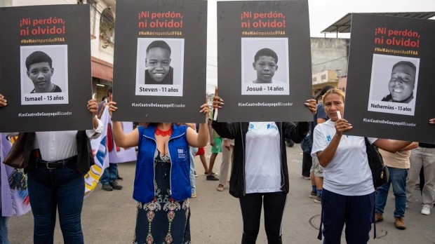  Familias de niños asesinados piden "justicia y verdad"