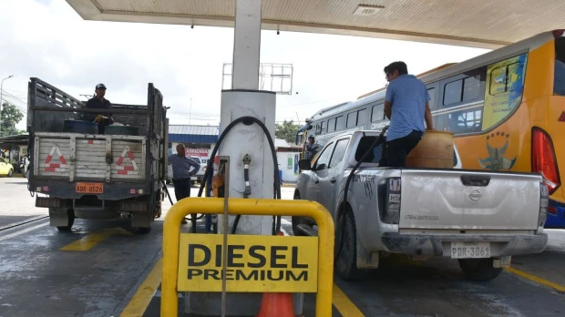 Precio del diésel en Ecuador enfrenta presión internacional por conflicto en Medio Oriente