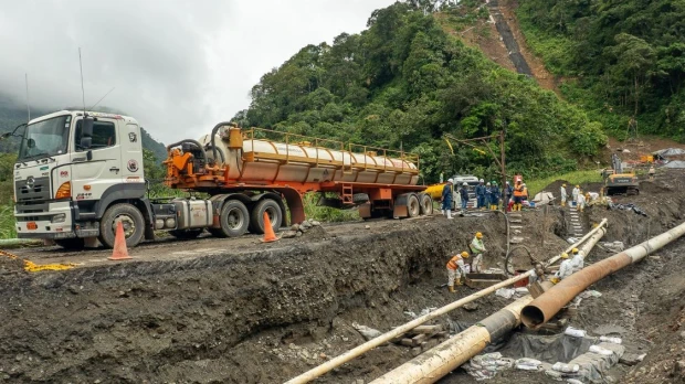 Petroecuador concluye variantes de emergencia del SOTE y del poliducto en Napo