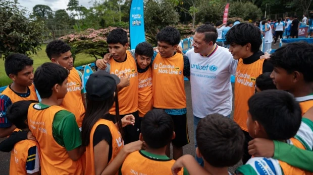 UNICEF y FUDELA reunieron a 200 niños en Lago Agrio