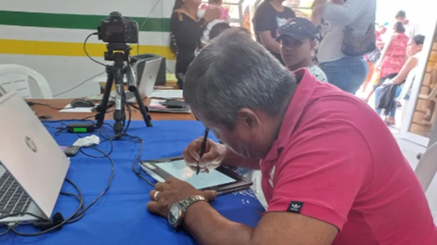 Brigada móvil del Registro Civil visitó Putumayo