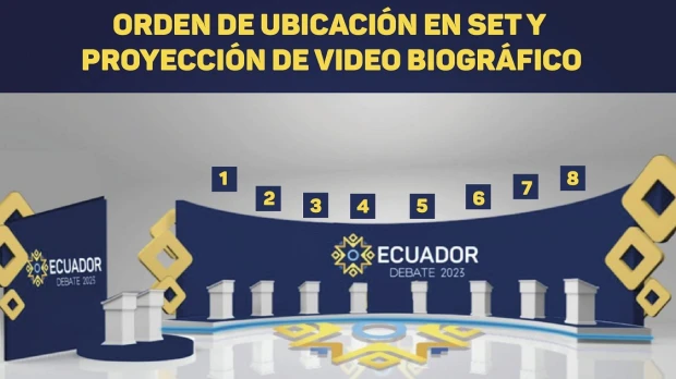 El CNE definió el orden de intervención para el debate de candidatos presidenciales