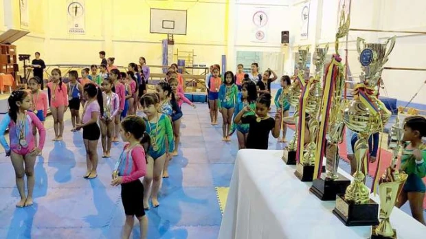 Gimnastas zamoranos ganan competencia nacional
