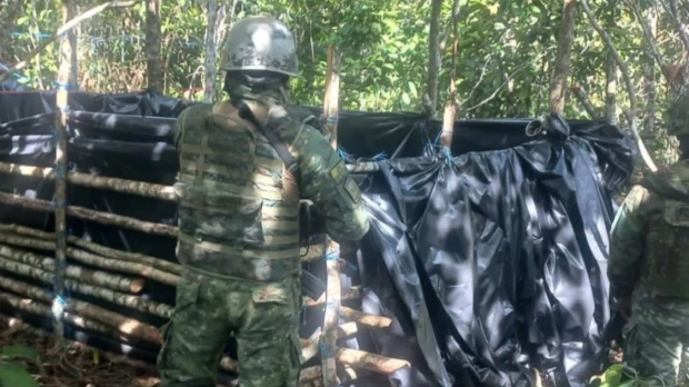 El Ejército decomisó 20.000 galones de combustible en Sucumbíos