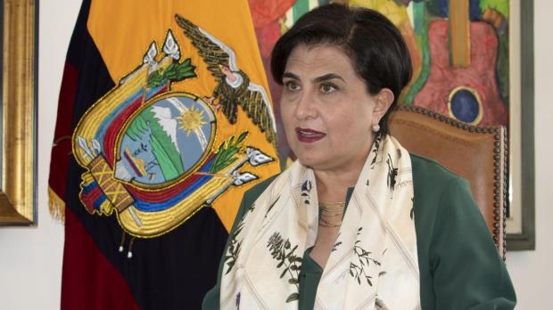 El secretario general de la organización, Haitham Al Ghais, se reunió con Fernando Santos, ministro de Energía y Mina / Foto: EFE