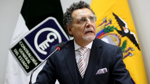 Contralor Pablo Celi, quien estaba preso desde abril, renunció