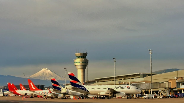 El aeropuerto de Quito superó los 5,4 millones de pasajeros en 2023