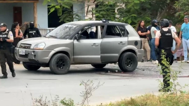 5 hombres fueron asesinados dentro de un vehículo en Crucita
