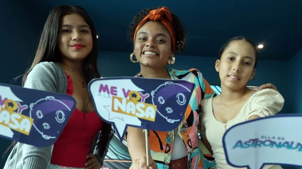 3 niñas ecuatorianas conocerán la NASA