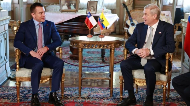 Noboa y Kast consolidan acercamiento político entre Ecuador y Chile