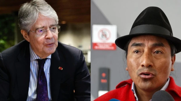 Guillermo Lasso insiste en llamar "terrorista" a Leonidas Iza