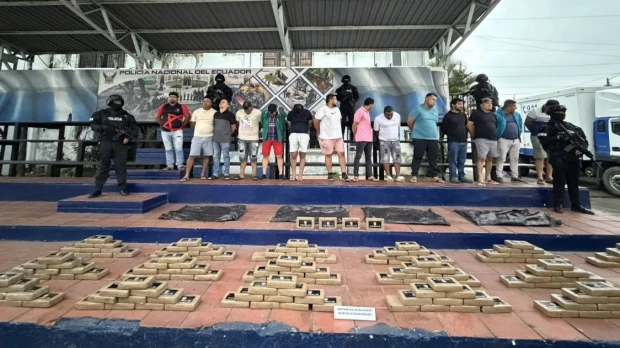 Operativo internacional golpea red de narcotráfico vinculada a Los Lagartos y mafia albanesa