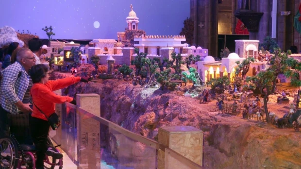 El pesebre "más grande de Sudamérica" desborda fe, creatividad y asombro en Quito
