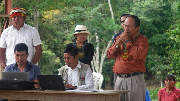 Shuar arutam denuncian a la minera Solaris Resources en Canadá