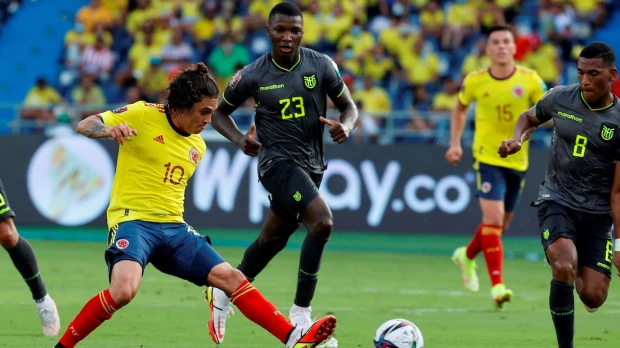 Ecuador empató en Barranquilla y conservó el tercer lugar en las eliminatorias a Catar 2022
