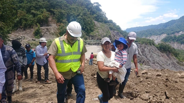 Los trabajos en la vía Baeza-Lago Agrio se reinician hoy