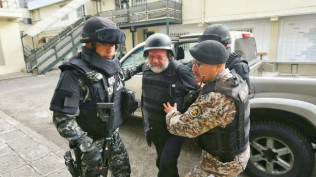 Capaya trasladado a la cárcel de Ambato por riesgo de que lo maten
