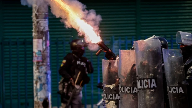 Noboa anunció un nuevo feriado en medio de las protestas