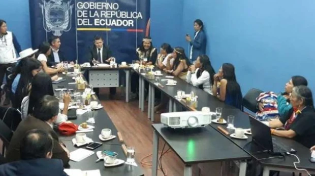Mujeres amazónicas se reunirán con Lenín Moreno el 22 de marzo