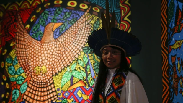 Artistas amazónicos claman en España por la defensa de la Amazonía