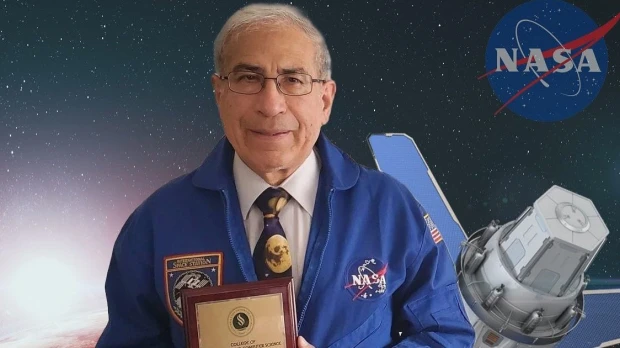 José Granda recibió reconocimiento de la NASA