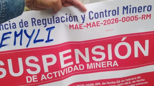 Ambiente reporta 230 intervenciones tras suspensión de actividades mineras en tres provincias