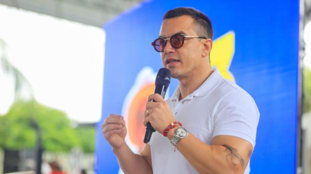 El secretario general de la organización, Haitham Al Ghais, se reunió con Fernando Santos, ministro de Energía y Mina / Foto: EFE