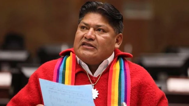 Peter Calo, exasambleísta de Pachakutik, irá 19 años a la cárcel