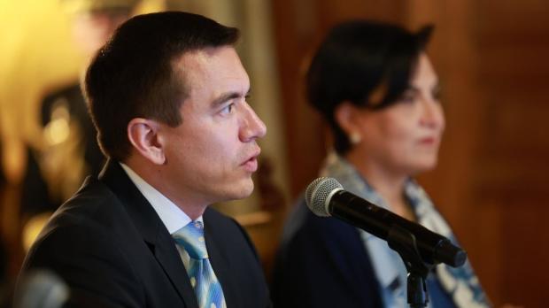 El secretario general de la organización, Haitham Al Ghais, se reunió con Fernando Santos, ministro de Energía y Mina / Foto: EFE