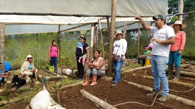 Más de 200 familias de Napo recibieron semillas de hortalizas