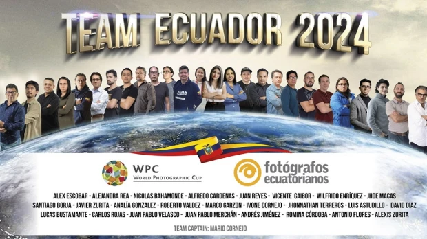 Ecuador participará con 26 fotógrafos en la WPC 2024
